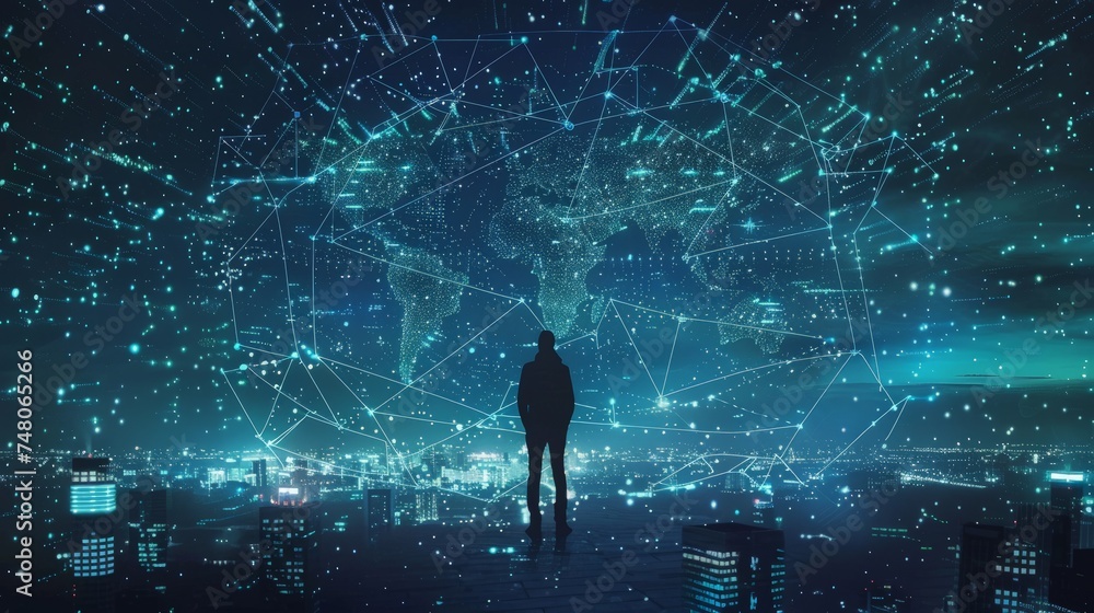 Digital transformation technology strategy, IoT, internet of things. transformation of ideas and the adoption of technology in business in the digital age, Digital transformation technology strategy, IoT, internet of things. transformation of ideas and the adoption of technology in business in the digital age,