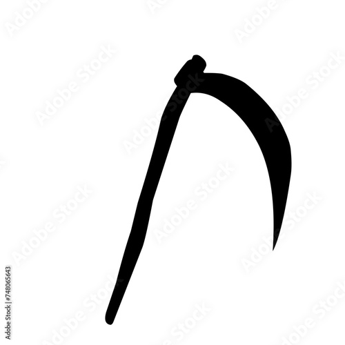 Creepy Black Scythe 