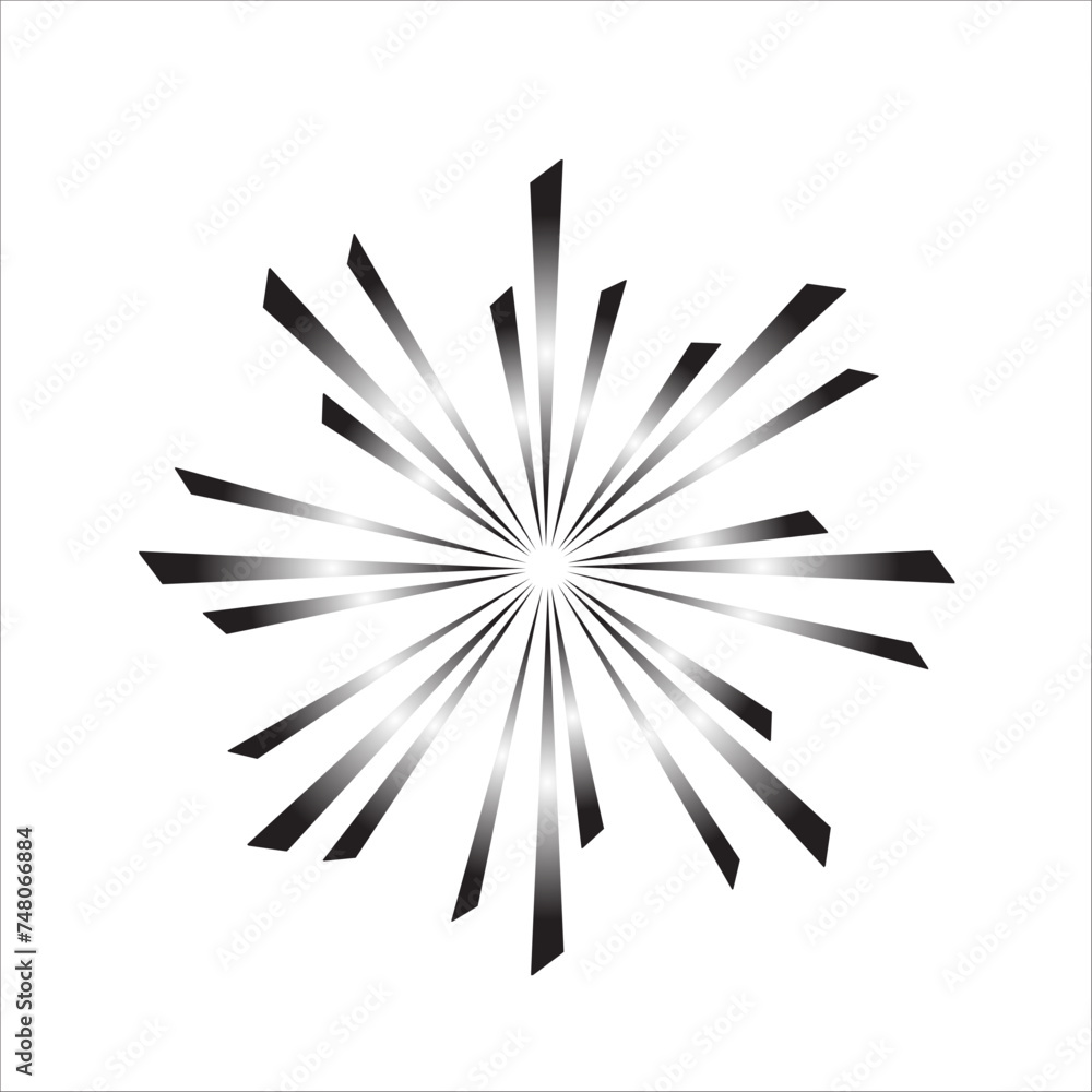 Obraz premium icon logo vector firework