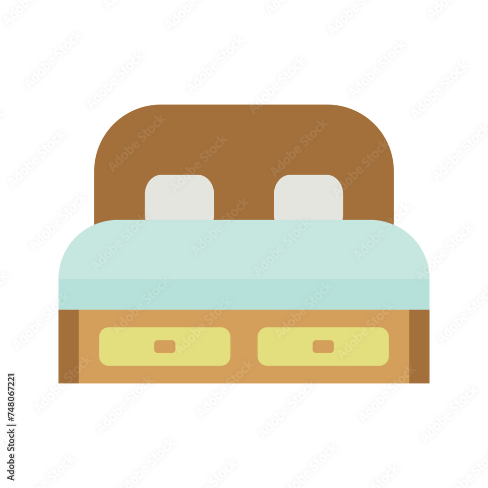Classic Bed Flat Style Classic Bed Flat Style
