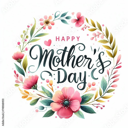 Happy Mothers Day design