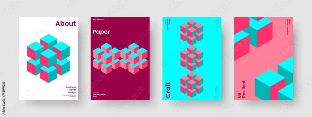 Geometric Book Cover Layout. Abstract Flyer Template. Isolated Banner Design. Report. Poster. Background. Business Presentation. Brochure. Magazine. Catalog. Leaflet. Newsletter. Handbill