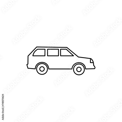 Car Outline Illustration