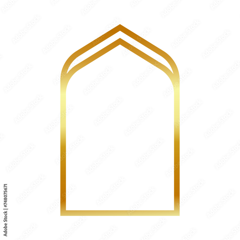 Arabic frame decor. Vector format file. Arabic frame decor. Vector format file.