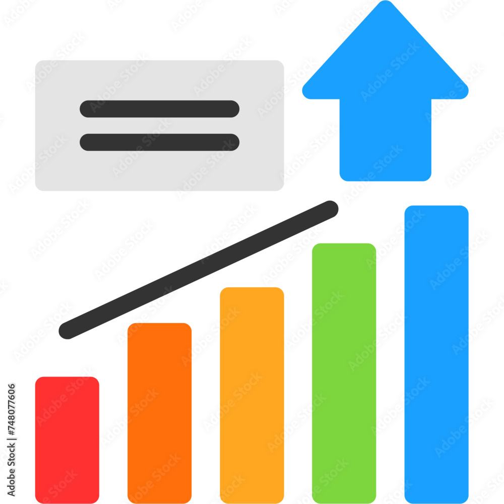 Obraz na plátně Growth Icon