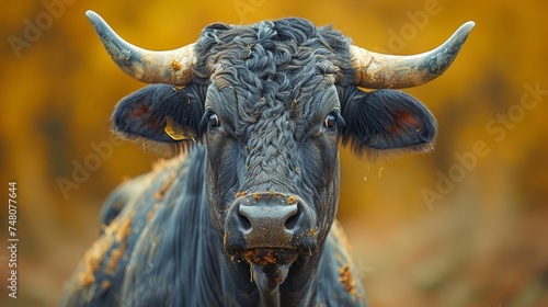 A breed of ox from the Asturiam Valley