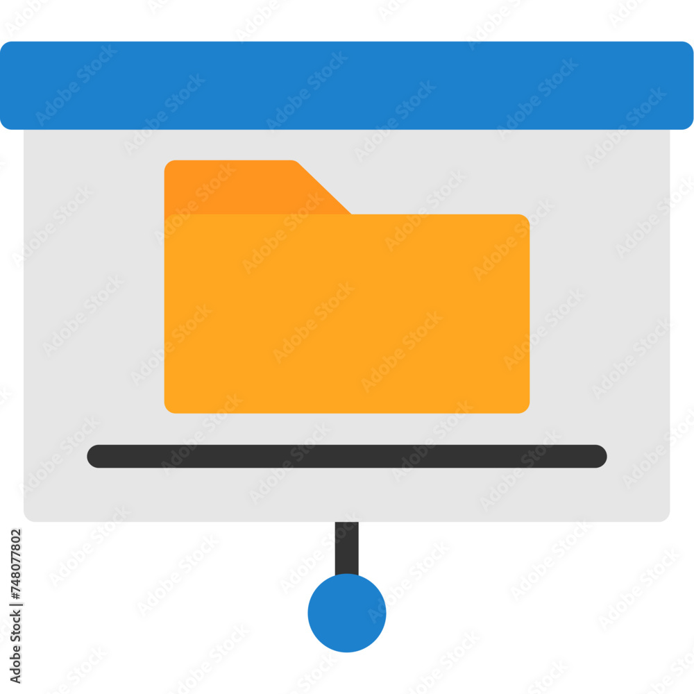 Presentation Folder Icon