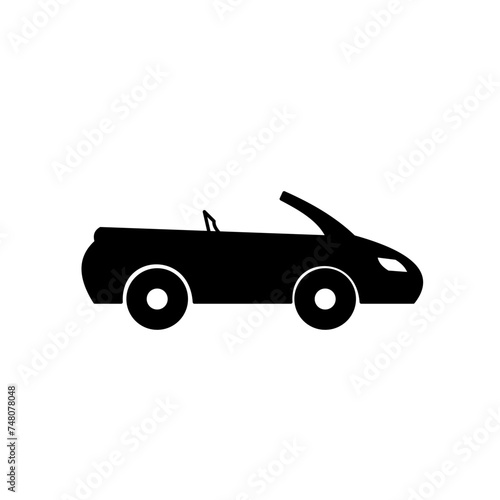 Car Icon Silhouette