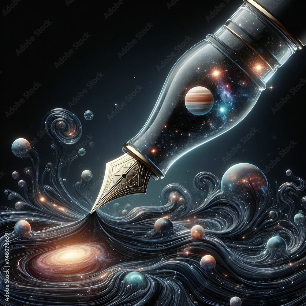 Interstellar Ink: Solar System Creature-Inspired Pen Interstellar Ink: Solar System Creature-Inspired Pen