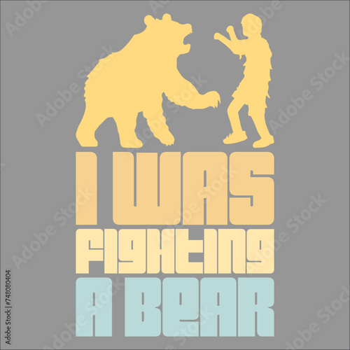 I Was Fighting A Bear Funny Surgery Broken Arm Leg Injury
