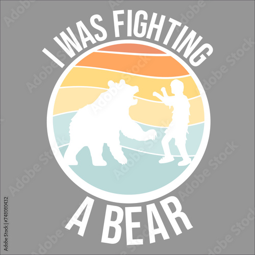 I Was Fighting A Bear Funny Surgery Broken Arm Leg Injury