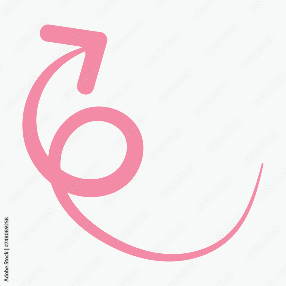 Cute set with arrows on a background. hand-drawn illustration Cute set with arrows on a background. hand-drawn illustration
