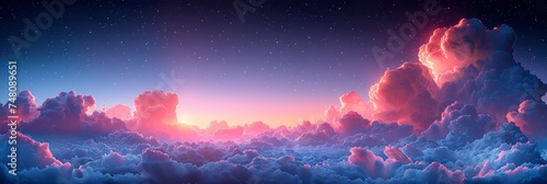 Background Sky Clouds Stratosphere, Background Banner HD