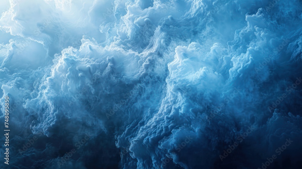 Ethereal blue marble texture resembling ocean waves for artistic background use in design and creativity. Ethereal blue marble texture resembling ocean waves for artistic background use in design and creativity.