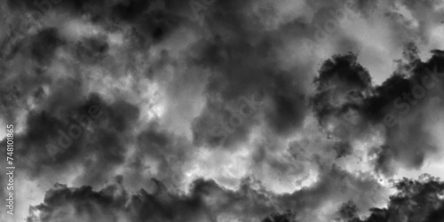 Luxury Nature Abstract: Mountainous Cumulus Clouds Boiling in the Summer Sky.  Darkness and light, heaven. Grey clouds. White cloud isolated on black background, Fluffy texture , Abstract smoke...