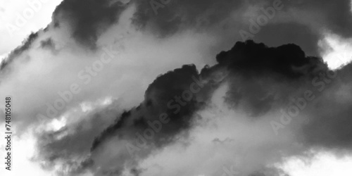 Luxury Nature Abstract: Mountainous Cumulus Clouds Boiling in the Summer Sky.  Darkness and light, heaven. Grey clouds. White cloud isolated on black background, Fluffy texture , Abstract smoke...