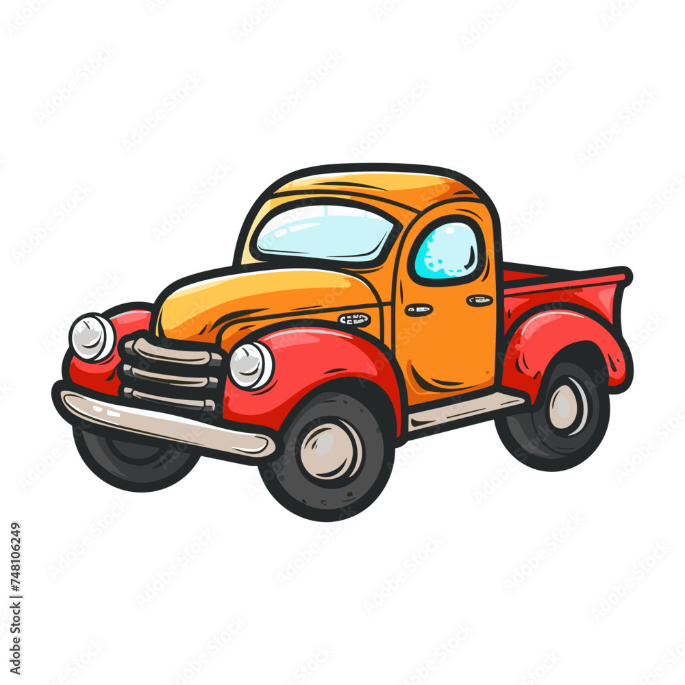 Toy car Logo Vector Illustration Toy car Logo Vector Illustration