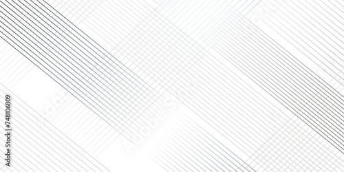 Vector gray line abstract geometric pattern Transparent monochrome striped texture, minimal background. Abstraction background wave lines elegant white diagonal lines gradient concept web texture. 
