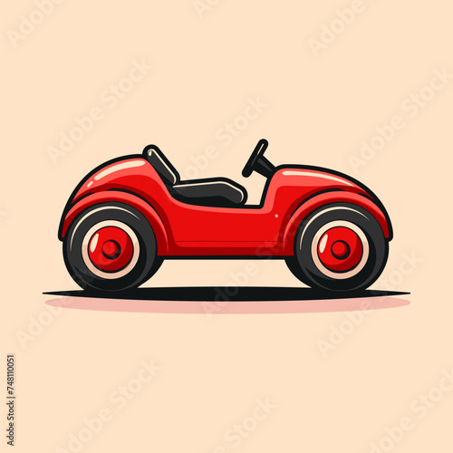 Toy car Logo Vector Illustration