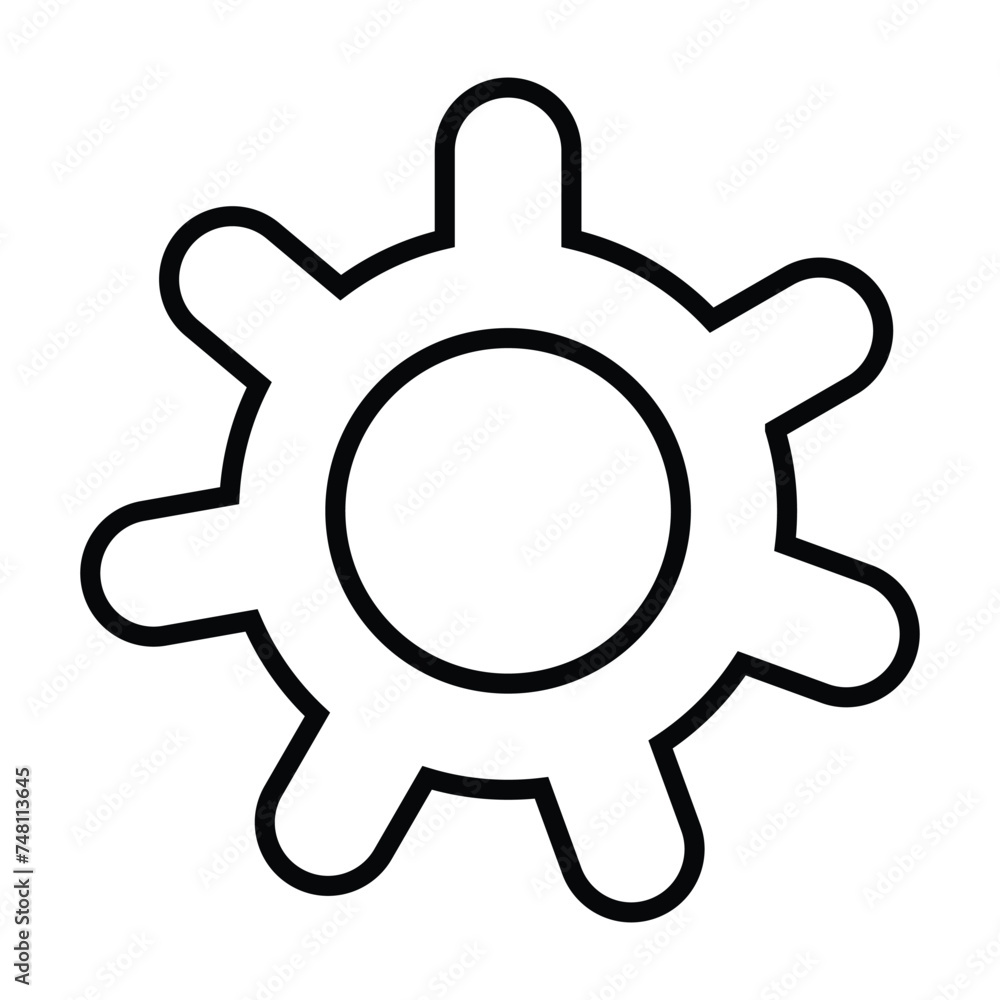 Setting Icon set. Cog Settings Icon Symbol with white artboard. Setting Icon set. Cog Settings Icon Symbol with white artboard.