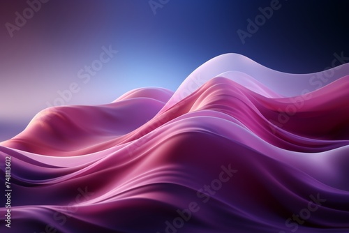 Modern Design Texture Wallpaper. Stylish Painting.Techno abstract background overlap layer on dark space with purple light line effect decoration photo