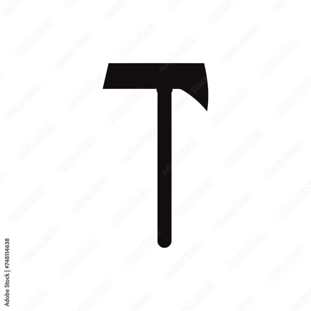 silhouette of hammer on white background silhouette of hammer on white background