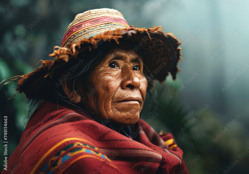 International day of the world's indigenous people. AI generated International day of the world's indigenous people. AI generated