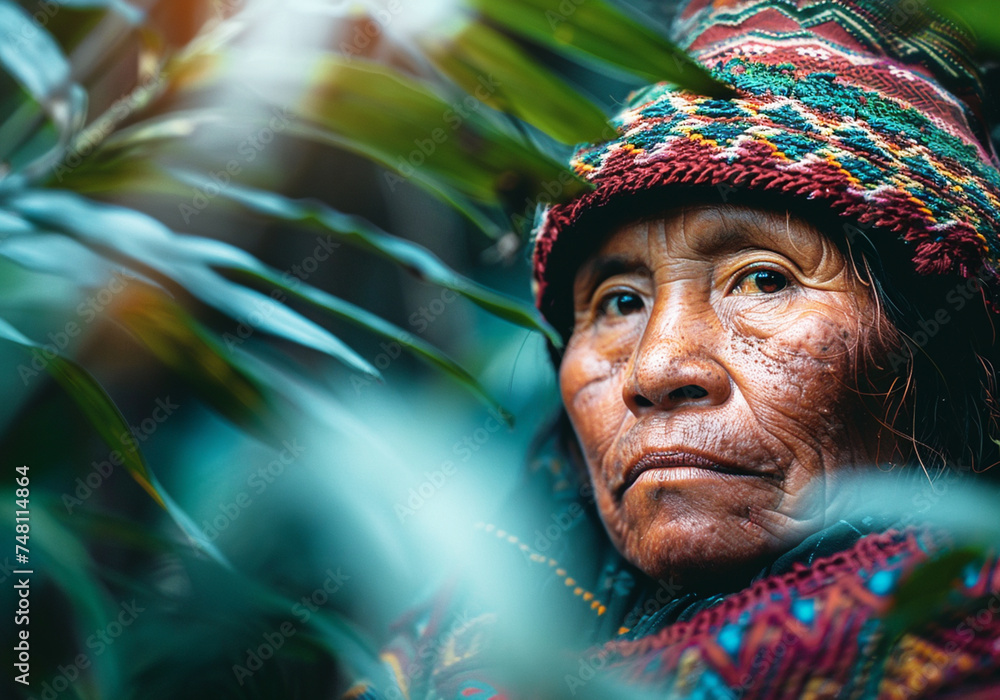 International day of the world's indigenous people. AI generated International day of the world's indigenous people. AI generated