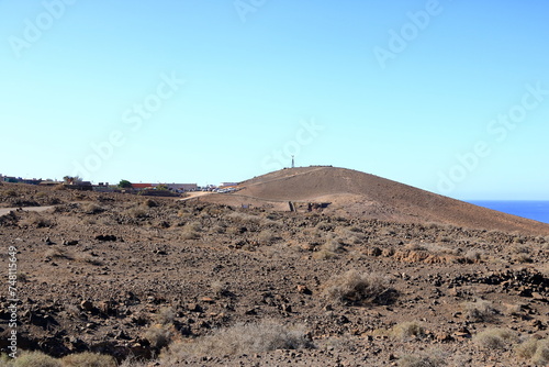 Cofete, Jandia, Fuerteventura, Canary Islands, Spain: the remote village in the mountains photo