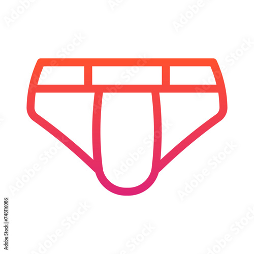 Underwear Gradient Linear Style