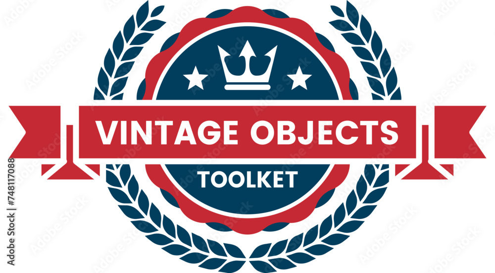 vintage retro vector logo banner