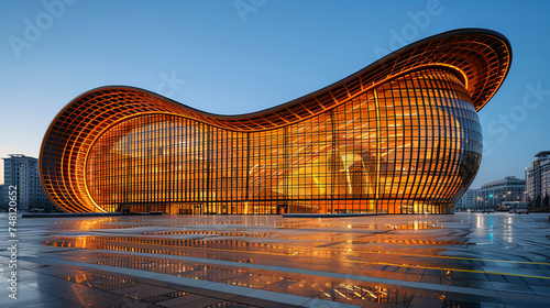 UNFURLED Like A Scroll of Ancient Wisdom, Revealing the Architectural Dreams of the Futur