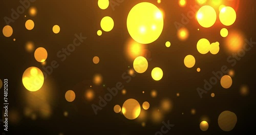 4K Vertical shimmering wavy particles falling glamour award show bg seamless loop.Fairy dust stage backdrop luxury fashion show party celebration overlay. Dust falling glittering shiny magical bg UHD. photo