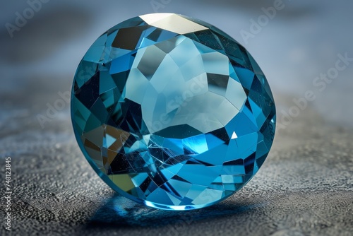 Blue topaz is a popular expensive gemstone used in jewelry because of its stunning colors