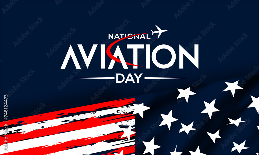 national aviation day August 19 , vektor background national aviation day August 19 , vektor background
