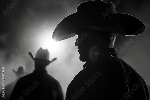 Cowboy Shadows photo