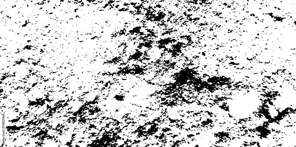 Fototapeta premium Grunge black and white abstract texture dust particle and dust grain. Overlay black textures set stamp with grunge effect. Old damage Dirty grainy and scratches. Set of different distress.