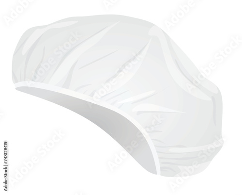 Chief hat on white background, vector