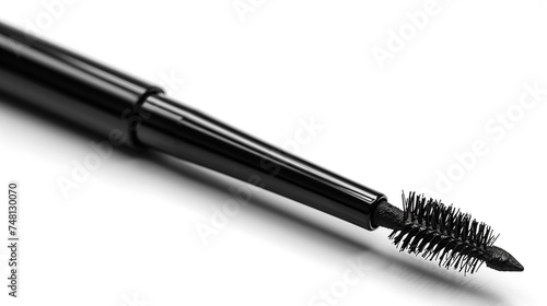 black eyebrow pencil with a spoolie brush on one end