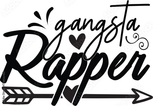 gangsta rapper