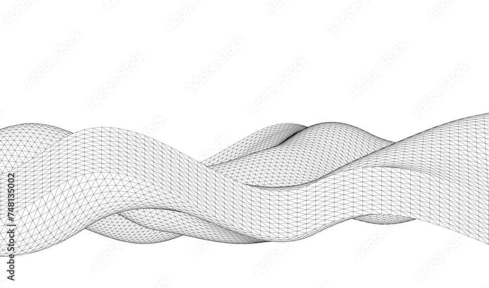 Fototapeta premium abstract geometric background