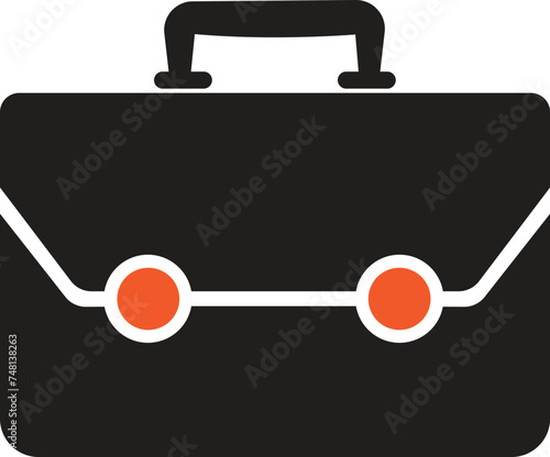 Job Management icon, job icon,find job icon,quickly find job icon vector illustration