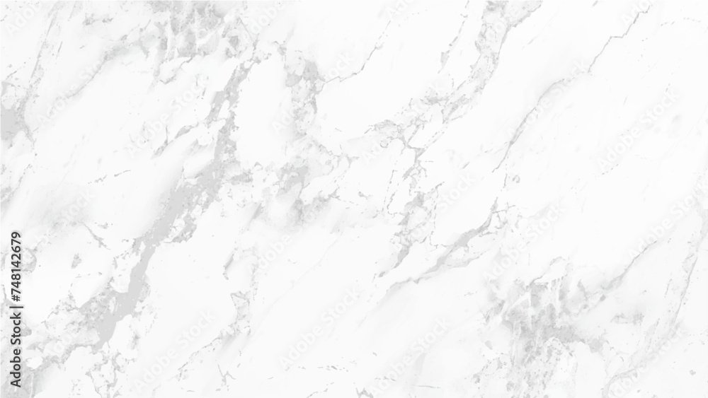 natural White marble texture for skin tile wallpaper luxurious background. White Cracked Marble rock stone marble texture. - obrazy, fototapety, plakaty 