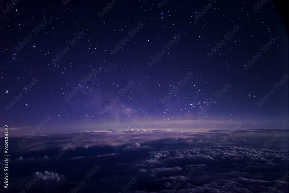 It's a wonderful view of the sky from the plane.
generative ai