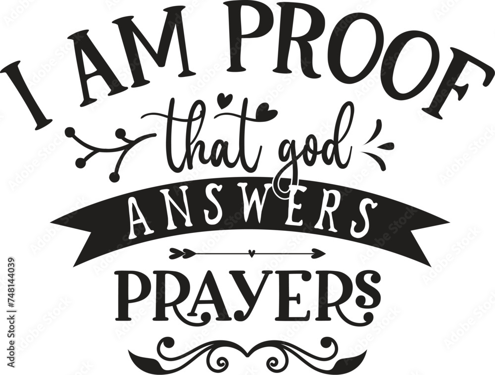 I am proof that god