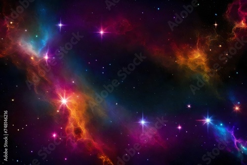 background with stars