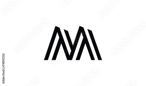 Letter m creative business company logo icon, m logo
