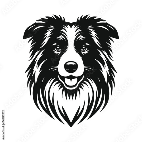 Dog Concept vector Illustration black color © craftproduct