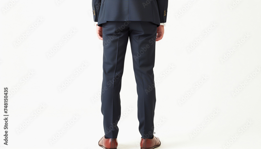 photo of man in suit shot from behind full body photo of man in suit shot from behind full body