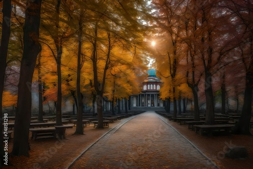 church in autumn © Bibi